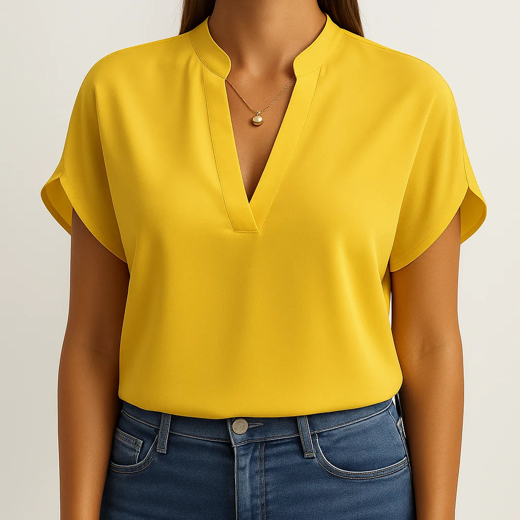 Bluse med brede ærmer Beth | Rizi