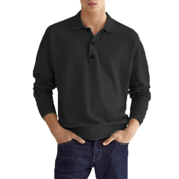 Men's Long-Sleeve Field Polo Shirt | Rizi