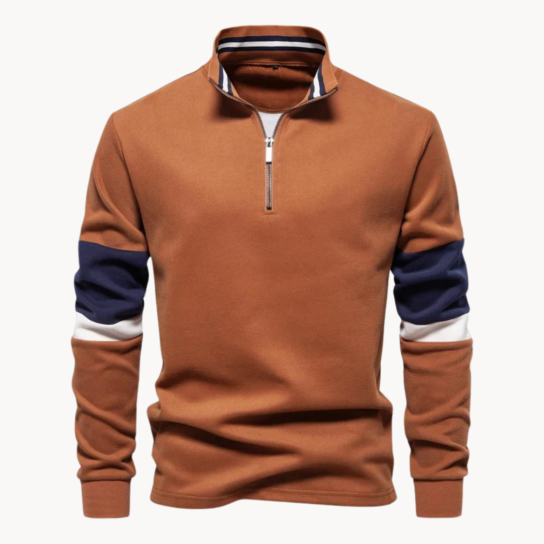 Nathan Quarter-Zip Sweater | Rizi