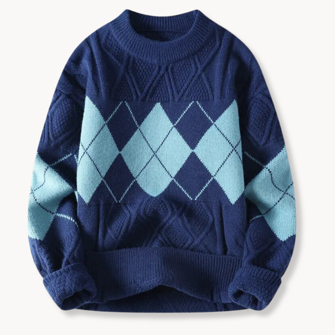 Ellis GeoKnit Pullover | Rizi