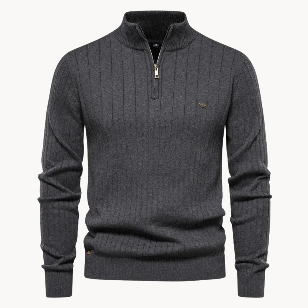 Jenson Quarter Zip Sweater | Rizi