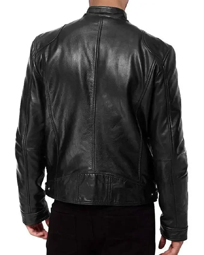 Trenton Leather Men's Jacket | Rizi