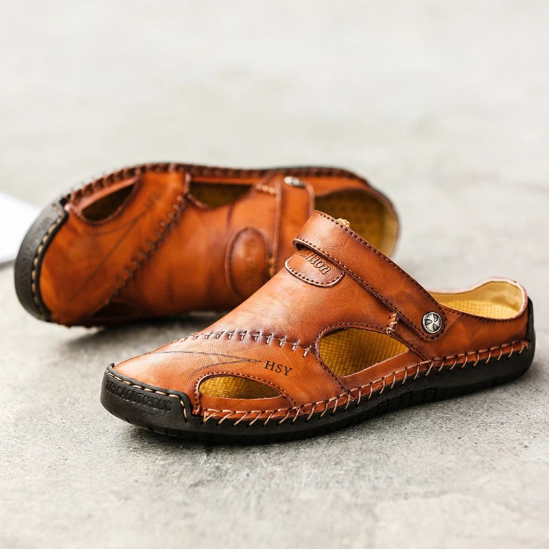 Orthopedic Leather Sandals | Rizi