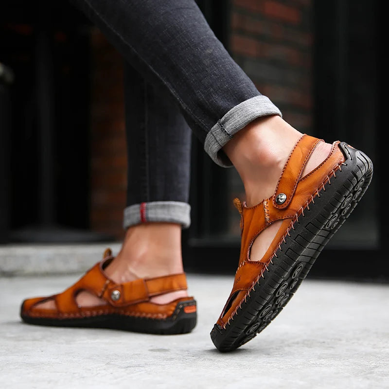 Orthopedic Leather Sandals | Rizi