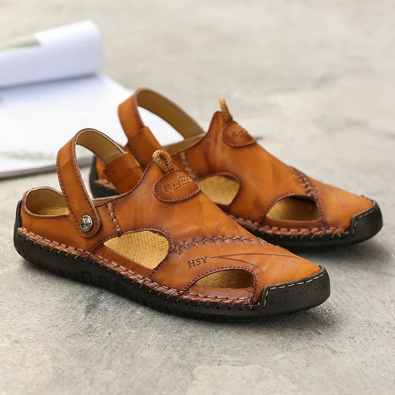 Orthopedic Leather Sandals | Rizi