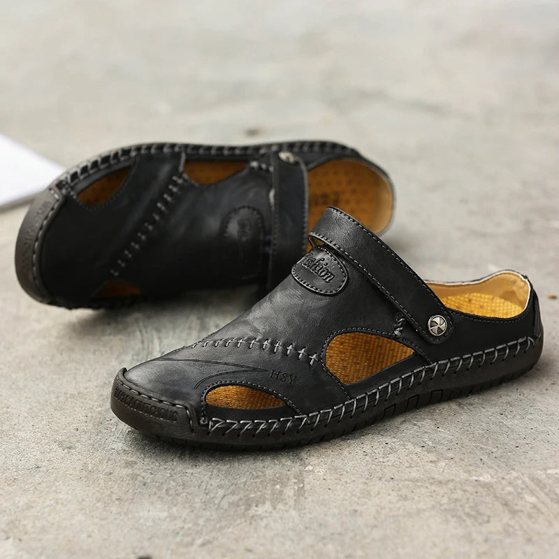 Orthopedic Leather Sandals | Rizi