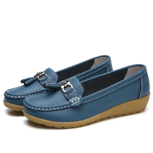Orthopedic Leather Moccasin | Rizi