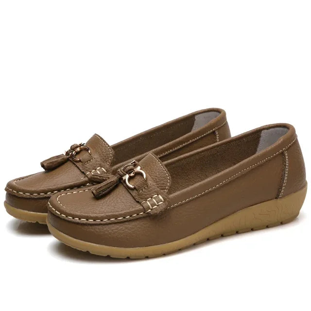 Orthopedic Leather Moccasin | Rizi