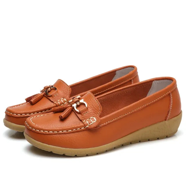 Orthopedic Leather Moccasin | Rizi