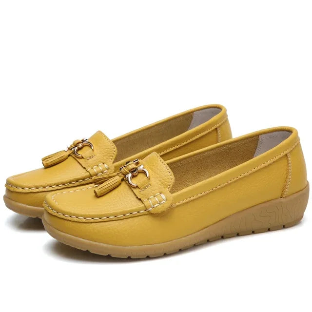 Orthopedic Leather Moccasin | Rizi