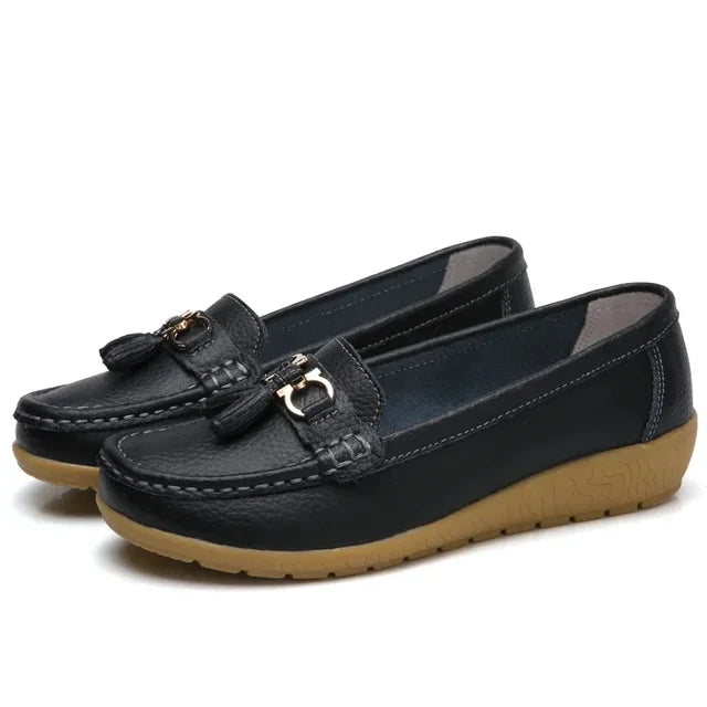Orthopedic Leather Moccasin | Rizi