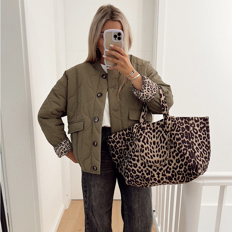 Leopard Women's Jacket | Rizi