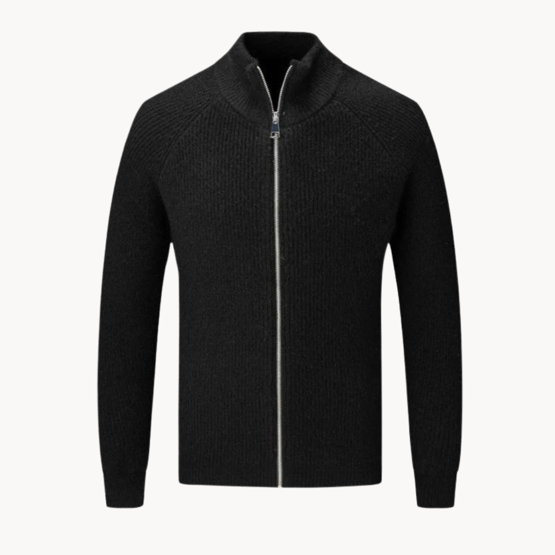 Pull zippé en cachemire Colton | Rizi