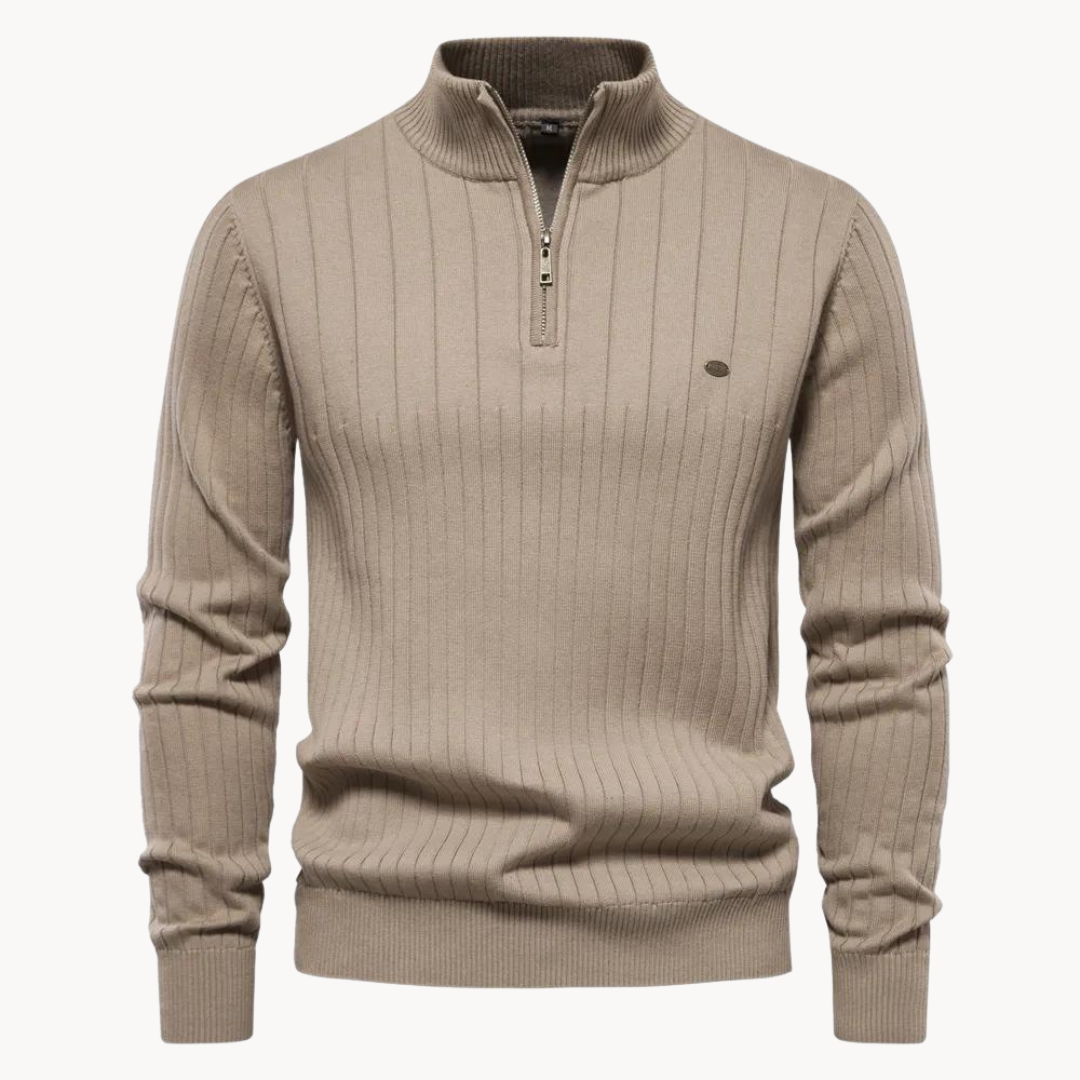 Jenson Quarter Zip Sweater | Rizi