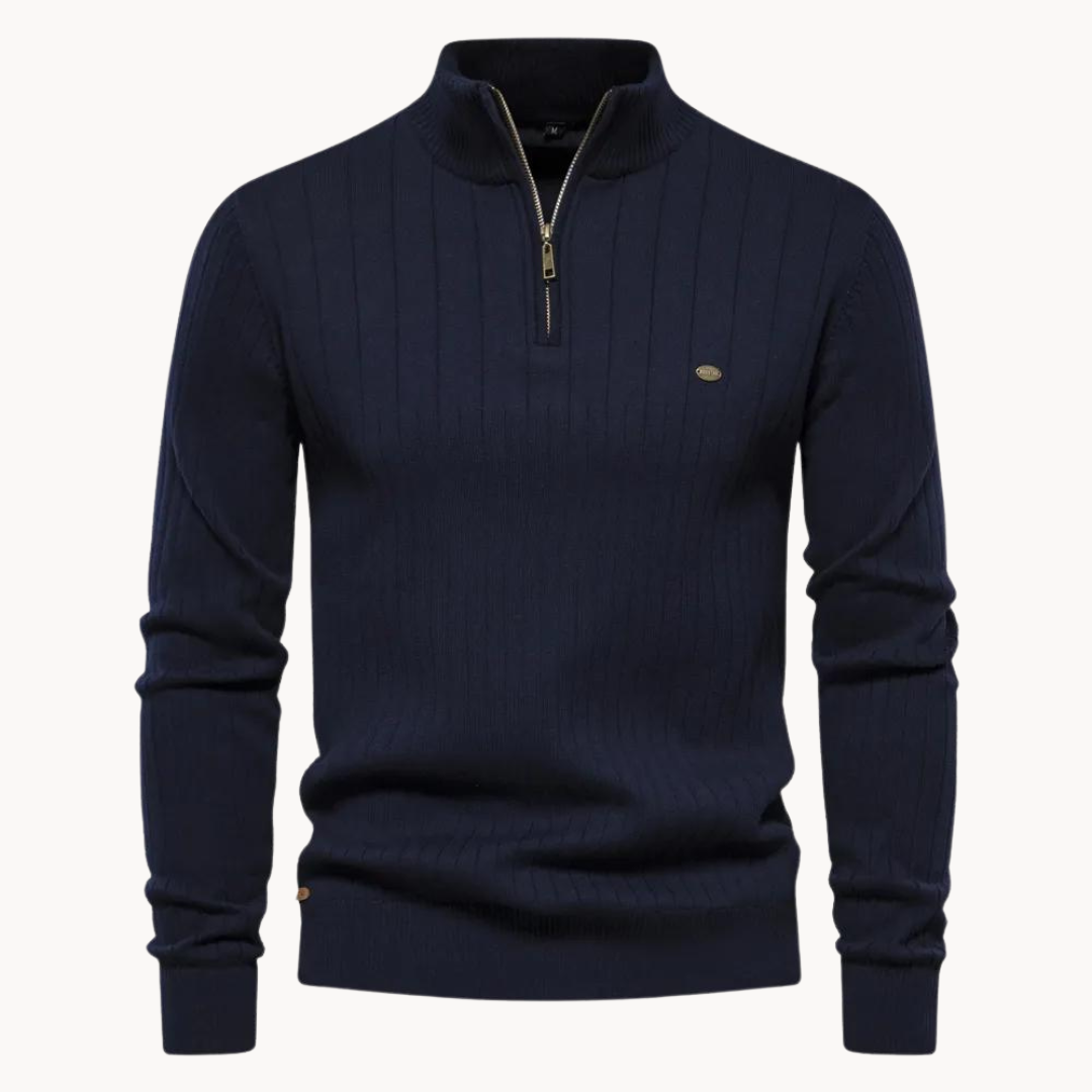 Jenson Quarter Zip Sweater | Rizi