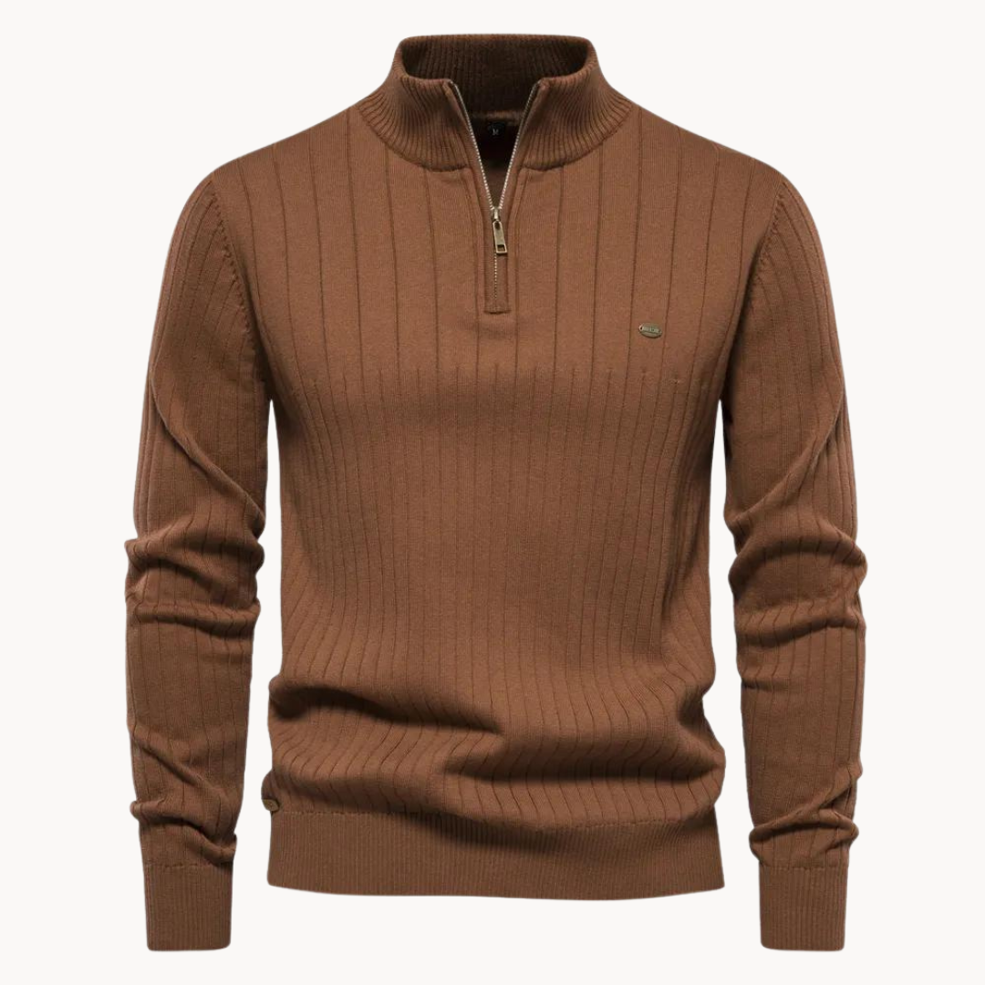 Jenson Quarter Zip Sweater | Rizi