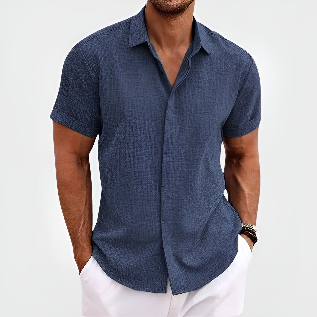 Pierre Linen Shirt | Rizi